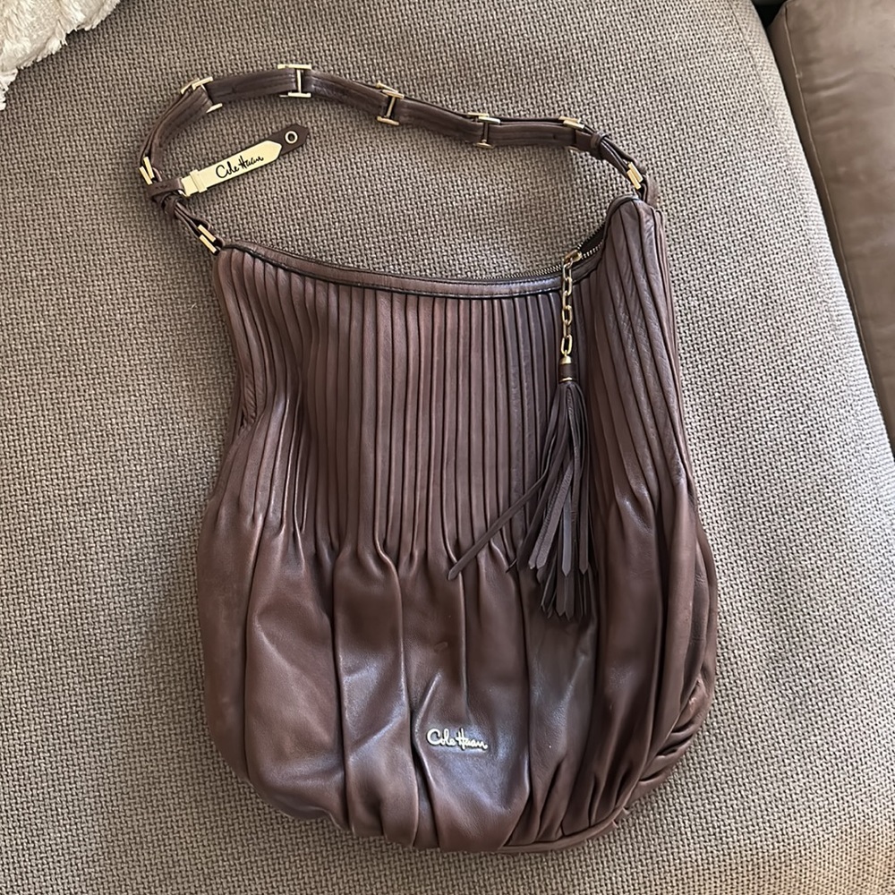 Chic Cole Haan Purse, real leather